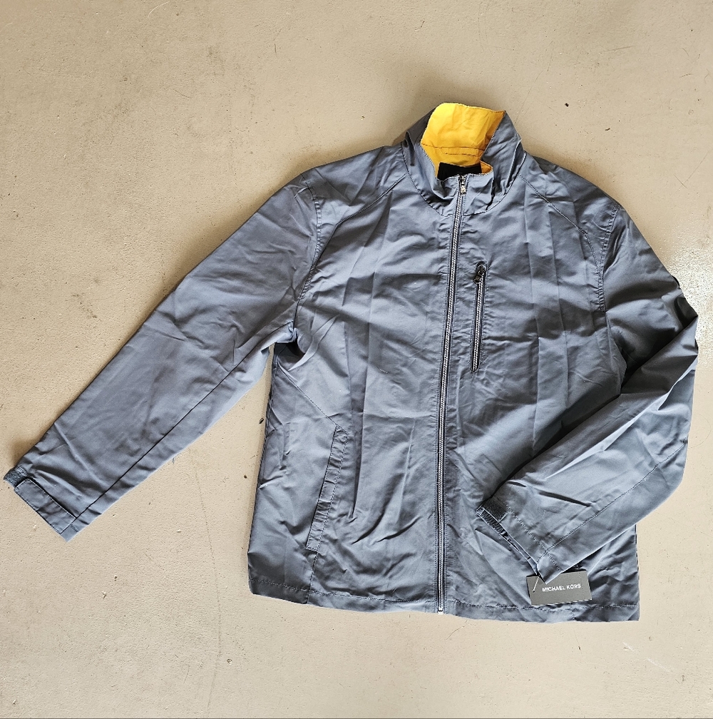 NWT Michael Kors Men's Hipster Windbreakers Jacket Large